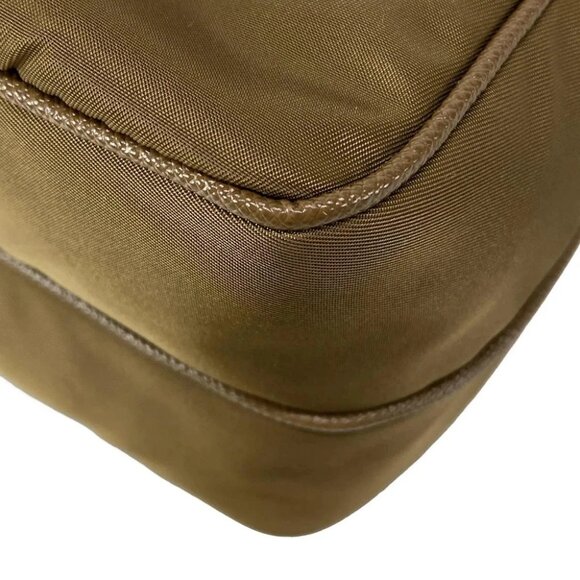 PRADA Re-Edition 1978 1BH218 Brown Nylon Saffiano Leather - Shoulder Bag - Picture 11 of 16